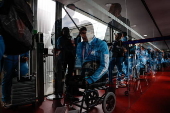 Argentinian Paralympics delegation leave Paris