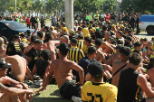 Torcida do Pearol Causa Confuso no RJ