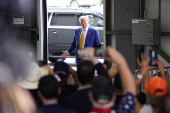 Republican Presidential Candidate Donald J. Trump Speaks to the Press in Austin, Texas