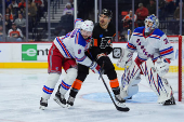 NHL: New York Rangers at Philadelphia Flyers