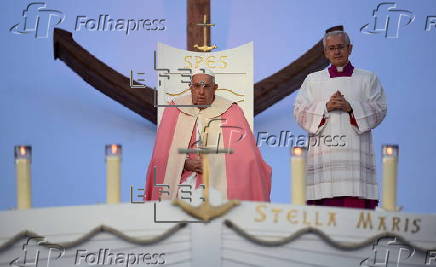 Pope Francis visits Corsica