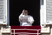 Pope Francis' Angelus prayer in Vatican