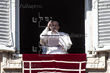 Pope Francis' Angelus prayer in Vatican