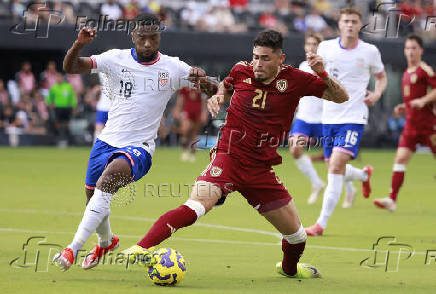 Soccer: International Friendly-Venezuela at USA