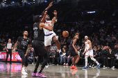 NBA: New York Knicks at Brooklyn Nets