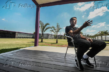 Entrevista com Fbio Carille, tcnico do Corinthians, em So Paulo
