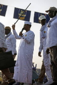 Mahamat Idriss Deby campaigns for Chad presidential elections