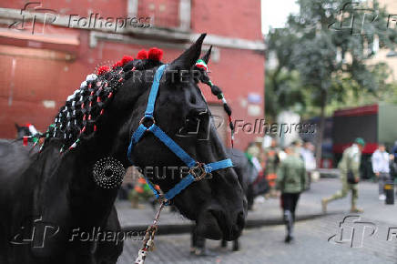 Military parade to celebrate the Independence Day hosted by President Lopez Obrador, in Mexico City