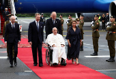 Pope Francis visits Luxembourg