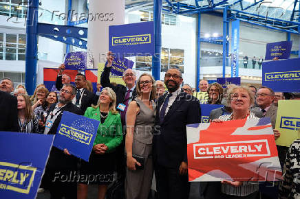 Britain's Conservative Party's annual conference in Birmingham