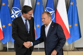 NATO Secretary General Rutte visits Poland