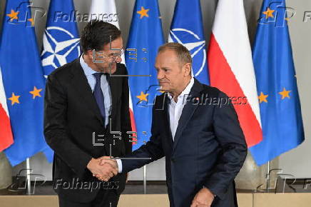 NATO Secretary General Rutte visits Poland