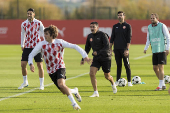 Entrenamiento del Girona FC