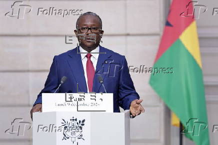 President of Guinea-Bissau Umaro Sissoco Embalo visits France