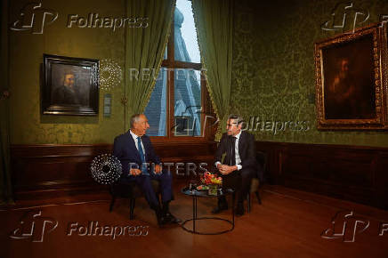 Portugal's President Marcelo Rebel de Sousa visits the Netherlands