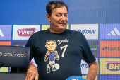 CRUZEIRO APRESENTACAO DO JOGADOR DUDU