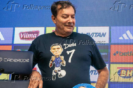 CRUZEIRO APRESENTACAO DO JOGADOR DUDU