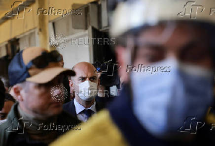 French Foreign Minister Jean-Noel Barrot visits Sednaya prison