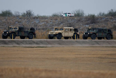 Different agencies conduct border security training exercise at Anzalduas Park, in Mission