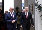 Albania's Foreign Minister Igli Hasani visits Croatia