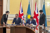 Kazajistn y el Reino Unido firman un acuerdo de asociacin y cooperacin estratgica