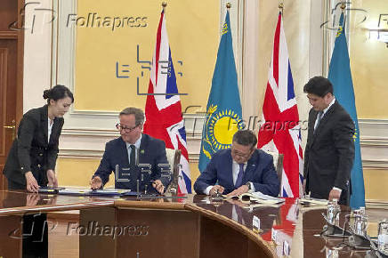 Kazajistn y el Reino Unido firman un acuerdo de asociacin y cooperacin estratgica