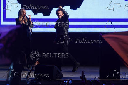 Argentine President Javier Milei holds rally in Buenos Aires to launch his party nationally