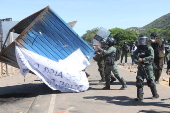 La Polica desbloquea la carretera tomada por 'evistas' en la regin ms grande Bolivia