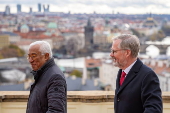 European Council President-elect Antonio Costa visits Prague