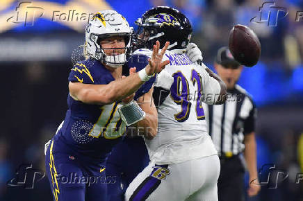 NFL: Baltimore Ravens at Los Angeles Chargers