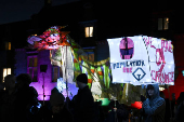 Bolsover Lantern Parade in Derbyshire