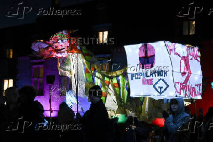 Bolsover Lantern Parade in Derbyshire