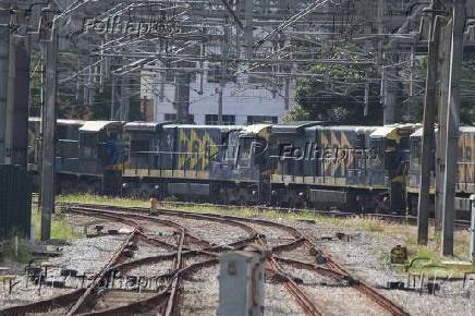 Descarrilamento de trem da MRS na estao Brs da CPTM