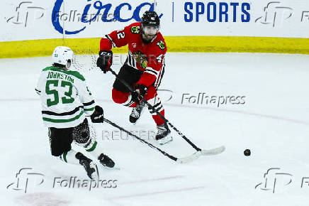 NHL: Dallas Stars at Chicago Blackhawks