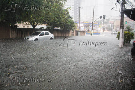 Chuva e Alagamento em So Paulo