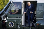 US President Biden returns to Washington from Florida