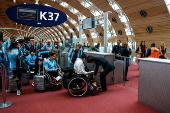 Argentinian Paralympics delegation leave Paris