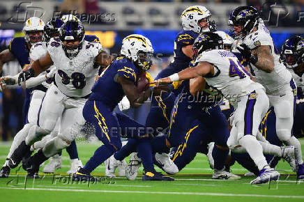 NFL: Baltimore Ravens at Los Angeles Chargers