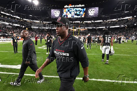 NFL: Atlanta Falcons at Las Vegas Raiders