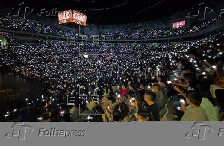 Christmas Eve candlelight service in Jakarta