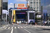 Preparativos Ano Novo na Paulista