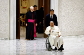 Pope Francis holds weekly audience, at the Vatican