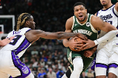 NBA: Sacramento Kings at Milwaukee Bucks