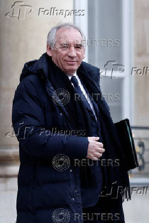 Weekly cabinet meeting at the Elysee Palace in Paris