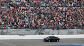 U.S. President Trump attends the Daytona 500 race in Daytona Beach