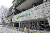  Fachada do edifcio da sede da Petrobras, no centro do Rio de Janeiro