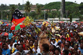 Pope Francis visits Papua New Guinea