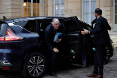 Meeting of the newly-named French government at Matignon in Paris