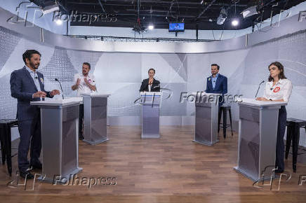 Debate entre prefeiturveis, promovido pela Folha e UOL