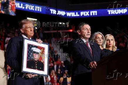 Republican presidential nominee and former U.S. President Donald Trump campaigns in Henderson